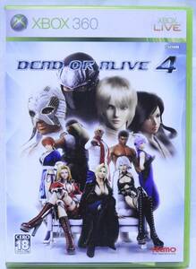 XBOX360ソフト DEAD OR ALIVE 4 XBOX ONE 起動可