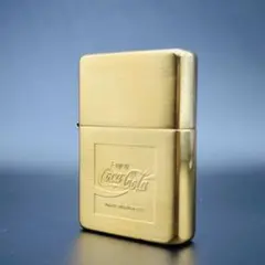 Zippo コカコーラ　ゴールド　金　ロゴ　ヴィンテージ　Coca-Cola