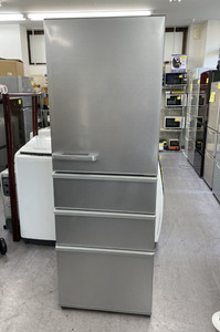 AQUA 4ドア冷蔵庫 355L 2022年製 右開き AQR-36M 幅60cm 300Lクラス 大型 アクア 札幌市手稲区