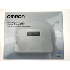 ▽▽ OMRON オムロン 体重体組成計 カラダスキャン KRD-608T2-W ホワイト 未使用に近い