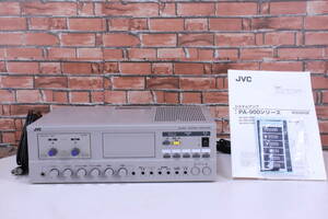 JVC システムアンプ PA-904 JVCケンウッド 取扱説明書付き 中古品 PA-900シリーズ ワイヤレスチューナー付き■(F7638)