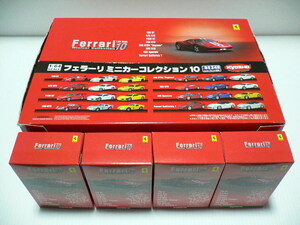 京商 1/64 京商ミニカーコレクション 第７０弾　フェラーリ１０　全８車種２４種　フルコンプ (シークレット無)