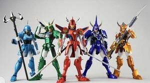 鎧伝サムライトルーパー アーマープラス５体セット (SPECIAL COLOR EDITION)