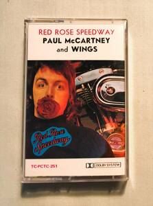◆オーストラリアORG カセットテープ◆ PAUL McCARTNEY & WINGS / RED ROSE SPEEDWAY ◆
