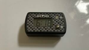 MOTO Ｆizzデジタル時計カーボン柄　電池新品　売り切り