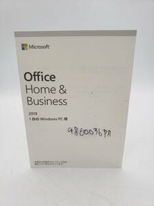 Microsoft Office Home&Business 2019版 　日本語　正規品　OEM版/永続版　中古