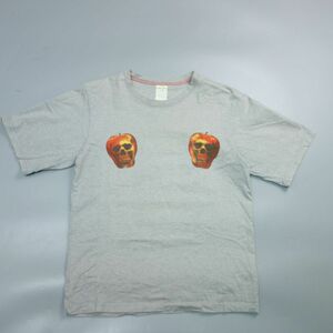 Sasquatchfabrix サスクワァッチファブリックス スカル 半袖Tシャツ カットソー グレー メンズ M