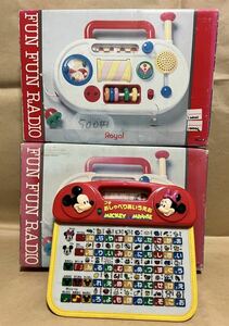 玩具 ローヤル株式会社 FunFunラジオ ローヤル TOMY おしゃべりあいうえお ミッキー ミニー