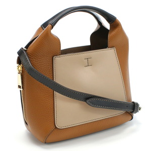 フルラ FURLA FURLA GILDA ハンドバッグ ブランド ショルダー付 2way WB00583 BX1084 1480S GREIGE+COGNAC+NERO ブラウン系