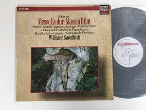 【PHILIPSオランダ盤】F.Schubert / Messe Es-Dur, Mass in E Flat / Wolfgang Sawallisch LP PHILIPS 416 862-1 86年リリース盤