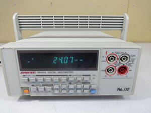 ADVANTEST R6441A DIGITAL MULTIMETER デジタルマルチメーター 管理番号：RH-792