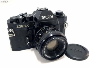 RICOH XR500 XR RIKENON 1:2 50mm リコー 一眼レフ フィルムカメラ ボディ レンズ シャッターOK M373OB