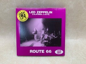 中古4CD ROUTE66 LED ZEPPELIN CALIFORNIA 2DAYS TACD-3　YAE1039