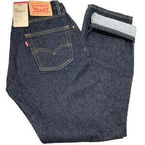 リーバイス メンズ デニム ジーンズ 555 96 RELAXED STRAIGHT インディゴ ブルー パンツ JEANS W28 L32 未使用 古着 Levi