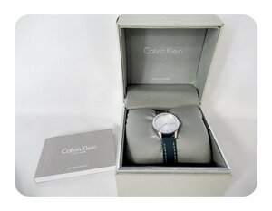 [fns] 美品 Calvin Klein カルバンクライン ラウンド レディース クォーツ K7V 231