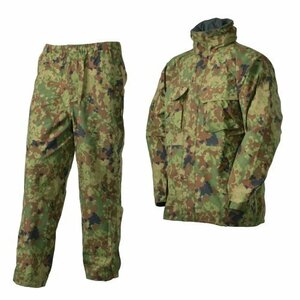 ☆未使用品!mont-bell モンベル GORE-TEX カモワッチ レインスーツ【#1128299】カモフラージュ Sサイズ☆