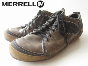 merrell メレル MILAN SMOKE 切替レザー シューズ メンズの25cm レディース表記 靴 カジュアル d121-32-0149