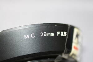 中古のフード　ミノルタ　ＭＣ28/3.5