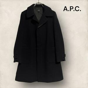 A.P.C APC アーペーセー ウール カシミヤ コート レディース 36