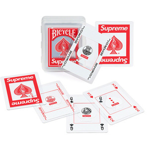 新品 20AW Supreme x Bicycle Clear Playing Cards バイスクル クリア プレイング カード トランプ
