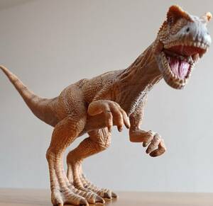 恐竜 　アロサウルス フィギュア　約22cm　展示品　送料￥350～　非売品　マスコット　リアル　ダイナソー　ティラノサウルス