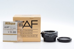 ★美品★ Nikon AF Teleconverter TC-16A 1.6× ニコン キレイ 完動 ☆希少付属品☆ ◆910