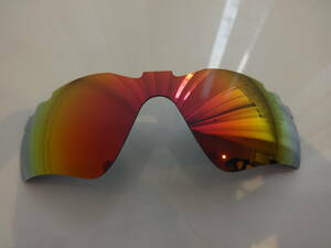 ★オークリー レーダーパス用 カスタム偏光レンズ　Radar Path RED Color VENTED Polarized