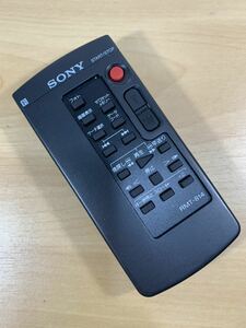 ★赤外線発光確認済★ SONY ソニー RMT-814 ソニービデオカメラ リモコン