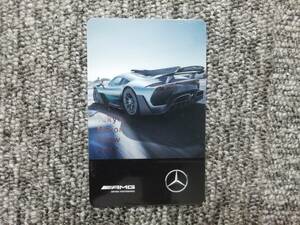 東京モーターショー　2017年　で配布していた　メルセデス・AMG　スマートのカード　送料84円　メルセデスベンツ