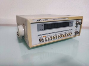 AD-5183　A＆D　マルチファンクションカウンター　通電のみ確認済み　10Hz～1GHz　80サイズ