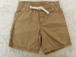 (13995)OLD NAVY オールドネイビー　ハーフパンツ ベージュ 18-24M USED