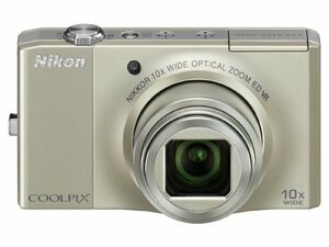 Nikon デジタルカメラ COOLPIX (クールピクス) S8000 シャンパンシルバー S(中古品)