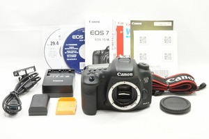 【適格請求書発行】良品 Canon キヤノン EOS 7D Mark II ボディ デジタル一眼レフカメラ【アルプスカメラ】240326l