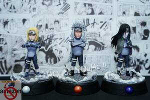 在庫処分 NARUTO-ナルト- 疾風伝 フィギュア 伝説の三忍 自来也 綱手 大蛇丸 League スダジオ 海外限定 GK完成品