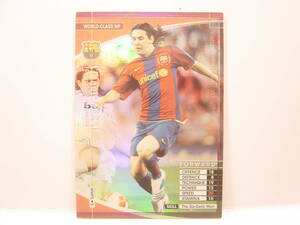 WCCF 2007-2008 WWF リオネル・メッシ　Lionel Messi　No.19 FC Barcelona Spain 07-08 WORLD-CLASS WF