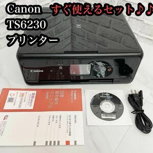 【すぐ使えるセット】 CanonインクジェットプリンターTS6230 スマホ印刷