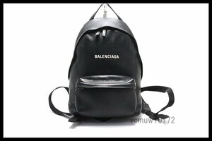 近年モデル希少美中古■BALENCIAGA エブリデイバックパック レザー リュックサック バレンシアガ■0404pp29-4M