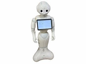 美品 Softbank ソフトバンク Pepper ペッパー 本体 人型ロボット キャラクター AIロボット 充電器付き 店頭引取可