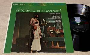 ●激レア！マト両面M1完オリDGトップコンディション極美盤Nina Simone / In Concert●記念碑的大名盤