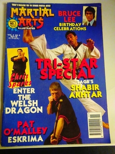 MARTIAL ARTS ILLUSTRATED 格闘技　海外雑誌　1996年11月