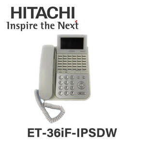 【中古】ET-36iF-IPSDW 日立/HITACHI 36ボタンIP標準電話機(W) 【ビジネスホン 業務用 電話機 本体】