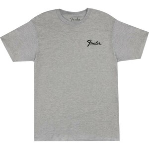 Fender Transition Logo Tee, Athletic Gray, Lサイズ Tシャツ〈フェンダー〉