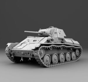 1/144レジンキット　2023新　未塗装　WWⅡ ソ連軍 T-70 軽戦車 ワールドタンクミュージアム【同梱可能】1213