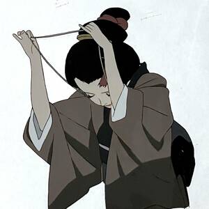 千年女優 セル画&原画 2枚セット／ MILLENNIUM ACTRESS／[Genga Cel]　今敏