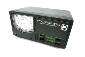 1000円スタート 無線機 DIWA ダイワ SWR&POWER METER CROSS NEEDLE METER CN-102L パワーメーター 1.8～150MHz SWR計 5 EE4029