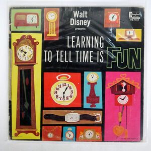LAURA OLSHER/LEARNING TO TELL TIME IS FUN/DISNEYLAND DQ1263 LP