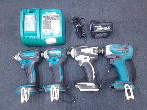 B3265-80★マキタ/makita★14.4Vインパクトドライバ×4台セット★TD160D/TD134DX/TD133D/TD136D