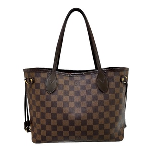 ルイ・ヴィトン LOUIS VUITTON ネヴァーフル PM N51109 ブラウン ダミエ トートバッグ レディース 中古