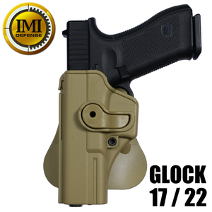 IMI Defense ホルスター Glock 17/22、18C フルサイズ用 Lv.2 [ 左用 / タン ]