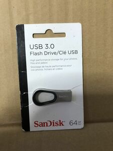 SanDisk サンディスク USB3.0 フラッシュドライブ 64GB